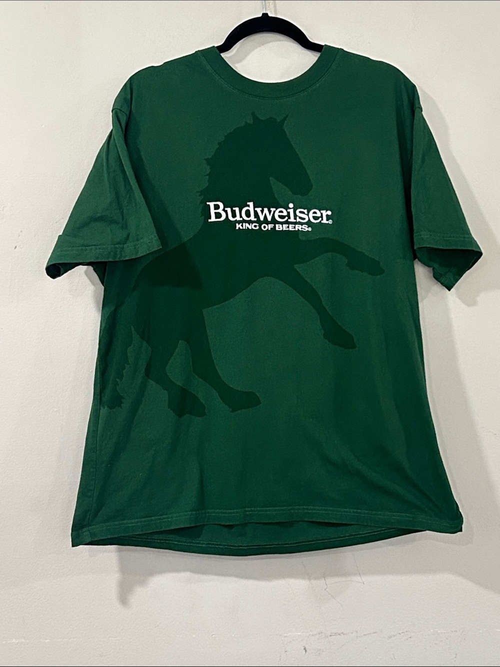 Budweiser Dark Green Horse Graphic Tee